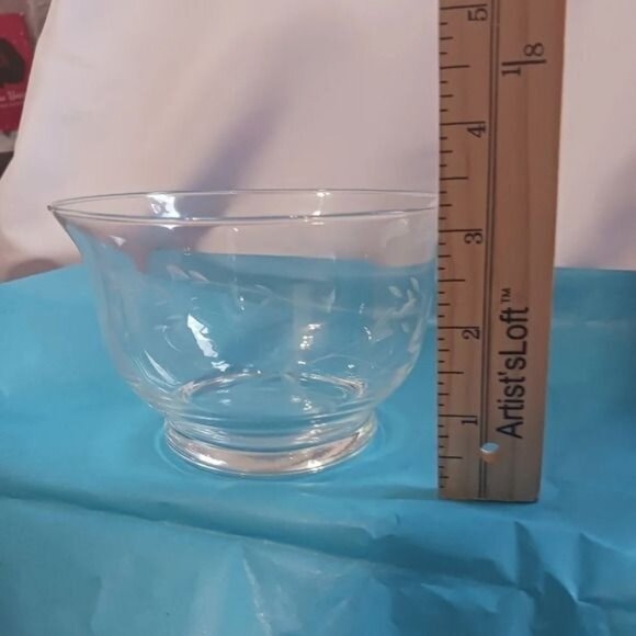 Princess house heritage set of 4 bowls plate and ladle - Picture 3 of 14